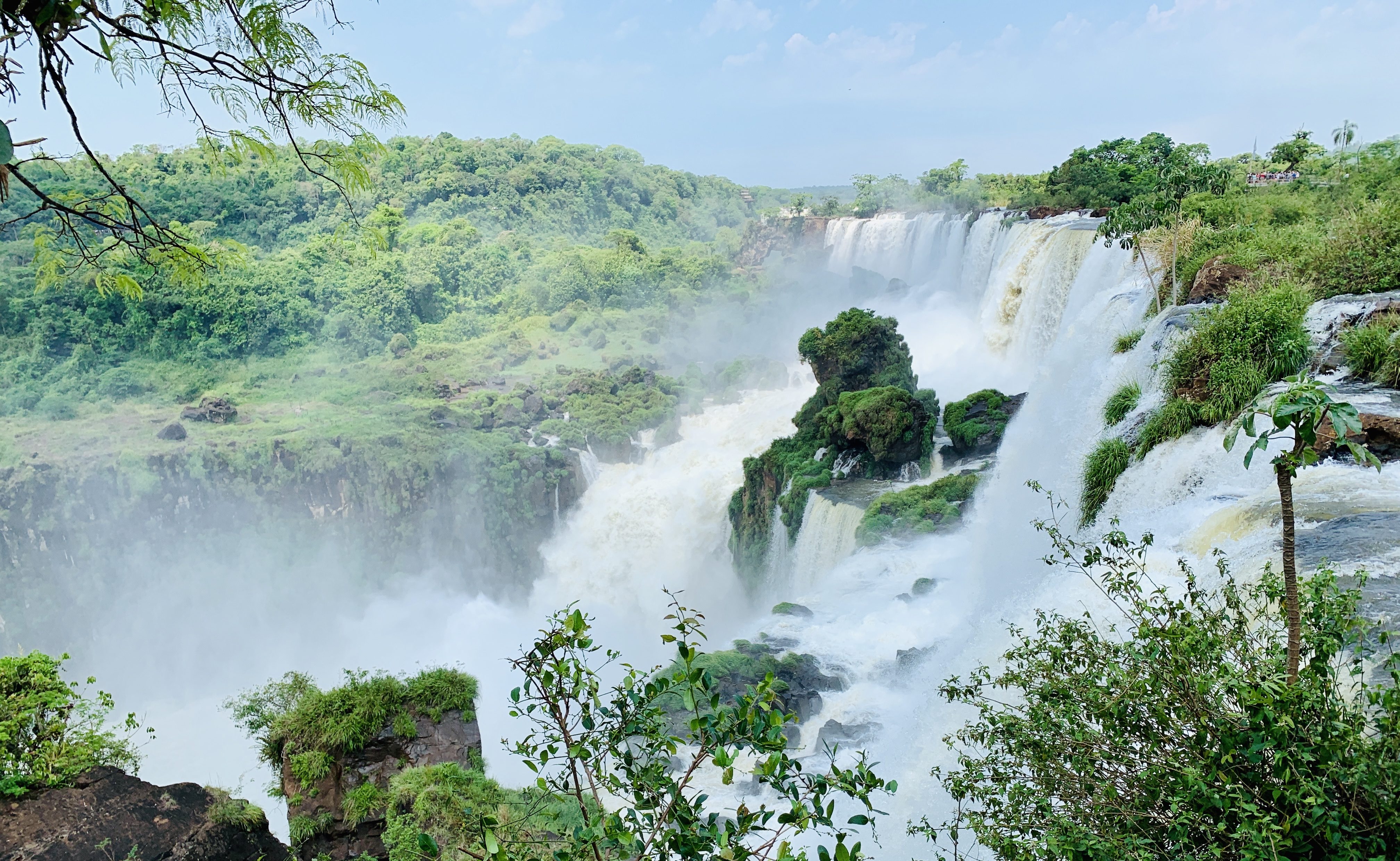 Storslagna och natursköna Iguazúfallen