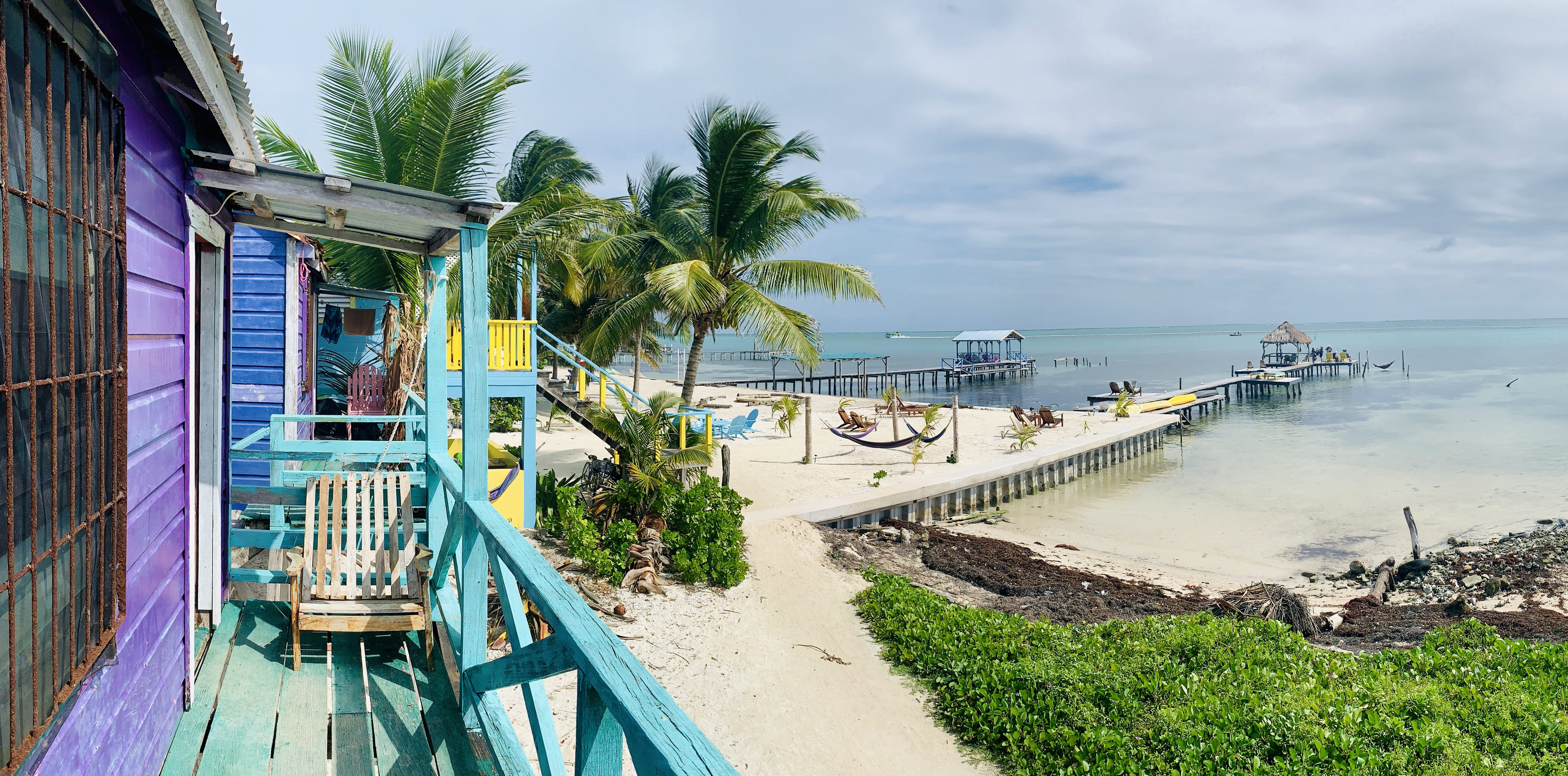 Barfotaön Caye Caulker, Belize