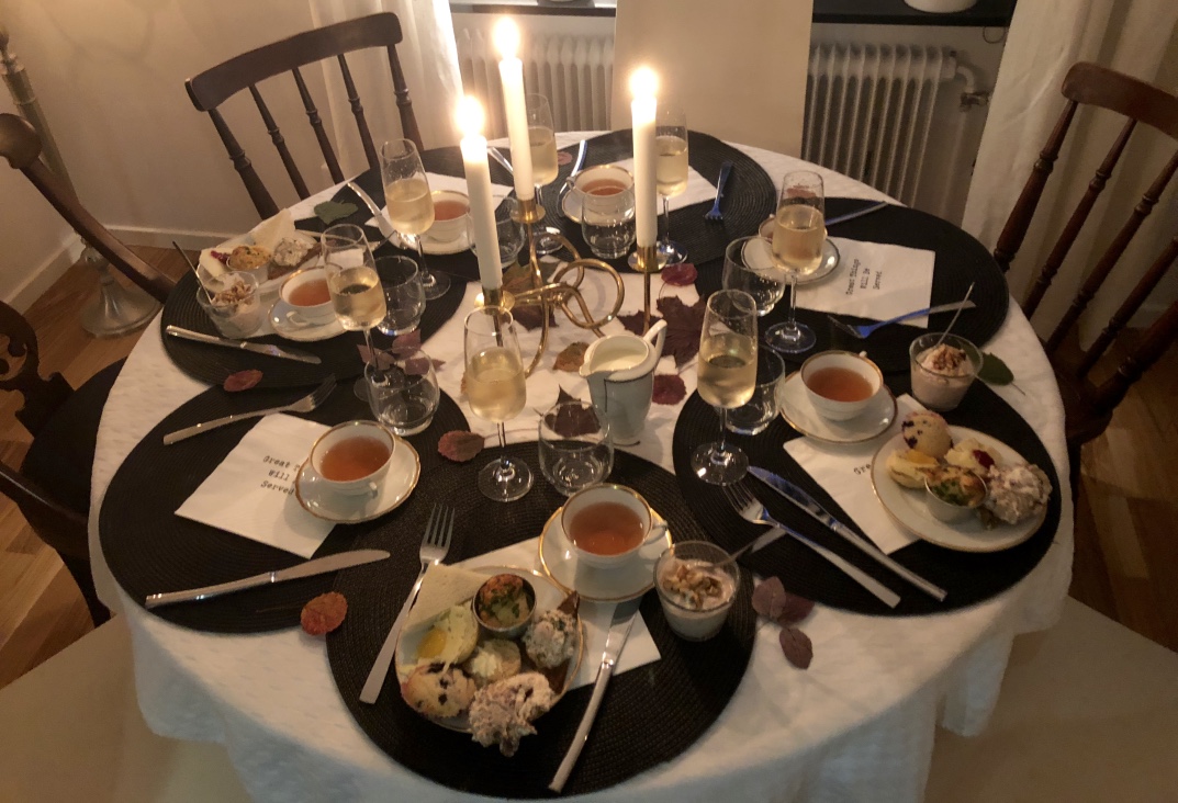 Champagne-afternoon tea