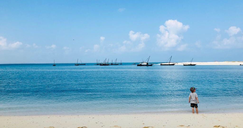 Jambo jambo från Kendwa Beach på Zanzibar