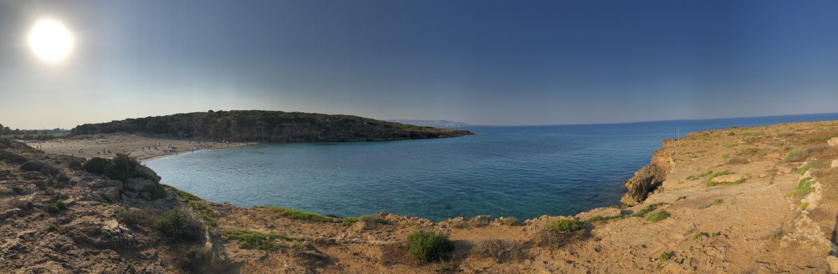 Tre punkteringar i Spiaggia Calamosche…